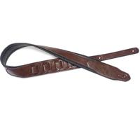 Stagg 22459 82-141 cm Adjustable Padded Leather Style Guitar Strap - Brown