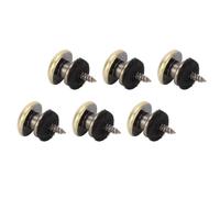 Guitar Strap Button, 6pcs Guitar Strap Locks Leather Headstock End Pins for Acoustic Classical Adapter Lock Button for Acoustic (Antique Bronze