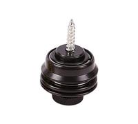 Guitar Strap Button Metal End Pins With Mounting Screws For Classical Electric Guitar Basses Ukulele Strap Retainer