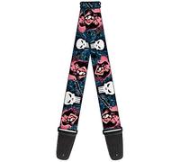 Guitar Strap Frank Castle Kissing Shell Casings Punisher Logo 2 Inches Wide