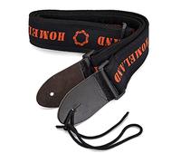 Guitar Strap Letter Print Adjustable Guitar Shoulder Strap For Electric Guitar And Bass Musical Instruments Accessories