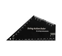 Guitar String Action Gauge Precision Straight Edge Measurement Ruler Tool