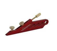 Guitar String Action Gauge Tool Kit String Height Measuring Gauge Saddle Slot File String Cutter Guitar Setup Repair Tool Set for Electric Acoustic Guitar Bass Setup Adjustment (HXQ-RD)