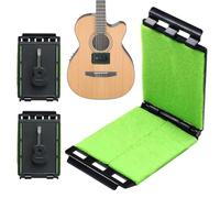 Guitar String Cleaner, 3 Pieces Reusable Wipe Cloth, Guitar String Scrubber for Bass, Violin, Ukulele, Mandolin, Banjo, Studio, Practice Room, Home, Repair Shop, Music Store