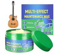 Guitar String Cleaner,60g Musical Instrument High-Shine Wax,Guitar Fretboard Conditioner - for Restoration Maintenance Piano Violin Bass Clarinet Trumpet