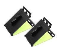 Guitar String Cleaning Wiper 2pcs Ergonomic Black Arc Handle