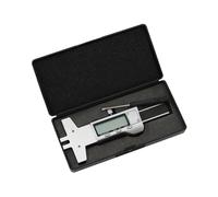 Guitar String Distance Ruler with Digital Display - Metal Construction for Accurate String Height Measurement - Portable Measuring Tool for Acoustic, Electric, Classical Guitars