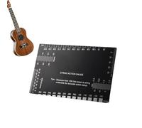 Guitar String Height Gauge, Measuring Tool with Ruler, with Metric and Imperial Scales Guitar String Tool, Musical Instruments Neck Saddle Tremolo Repair Fret