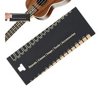 Guitar String Height Gauge - Precision String Action Gauge Ruler - Guitar Tuning Reference Tool, Multi-Function String Gauge Ruler for Students Teachers