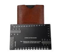 Guitar String Height Gauge | Quick and Accurate Ruler Guitar String Tool with Metric and Imperial Scales - For Coronation Fret Tremolo Neck Nut Repair