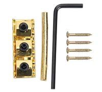 Guitar String Lock, 42mm/1.7in Electric Guitar Tremolo Bridge String Lock Nut Kit with Bolts Hex Wrench for FloydRose StratSquier Electric Guitar