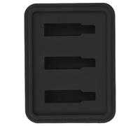 Guitar String Muter,7.5 X 5.5 X 1.5 CM Guitar Mute Silencer Silicone Material Easy to Install And Remove Makes You Practice The Guitar While Not Disturbing Other People