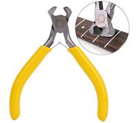 Guitar String Plier Steel Guitar Fret Wire Cutter with Yellow Handle for Musical Instrument Repair Maintenance Tool