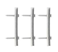 Guitar String Retainer Bar 10pcs Electric Guitar String Stick Zinc Alloy Pressure Chord Rod Mini Instrument Accessory for Electric Guitars(Silver)