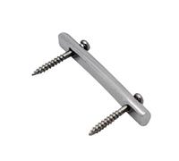 Guitar String Retainer Bar 8pcs Electric Guitar Pressure Chord Metal Portable Pressure String Pillow Stringed Instrument Guitar Parts for Electric Guitars(Silver)