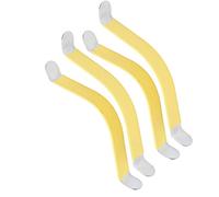 Guitar String Separator, 4pcs Yellow Metal Guitar String Splitter, Frets Polishing Cleaning Repair Maintenance Tool for Guitar