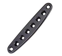 Guitar String Through Plate Mounting Ferrules Zincs Alloy Guitar String Thru Body Plate Electric Bass Guitar Parts