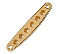 Guitar String Through Plate Mounting Ferrules Zincs Alloy Thru Body Electric Bass Parts Guitar Bridge Thru Body Ferrules Bushing