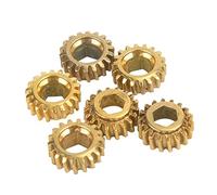 Guitar String Tuning Gear, Classical Guitar Machine Head Gear Inner Hex Hole 4mm (6PCS) Playing Accessories Performance Accessories