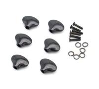 Guitar String Tuning Peg 6Pcs Electric Guitar Tuning Pegs Guitar Tuners Machine Head Replacement Buttons Head For Electric Guitar Accessories (Color : 6pcs Black)