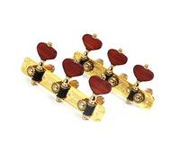 Guitar String Tuning Pegs 1 Right 1 Left Classical Guitar String Tuning Pegs Machine Head With Red Rosewood Handle
