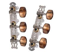 Guitar String Tuning Pegs 2Pcs Gear Ration 1:18 Classical Guitar Tuner Tuning Machine Heads Keys Pegs For Guitar Parts
