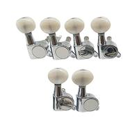 Guitar String Tuning Pegs 6 Pcs Zinc Alloy Sealed Tuning Key Pegs Tuners Set 6R For Electric Guitar Parts