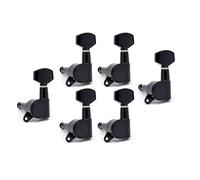 Guitar String Tuning Pegs 6L Black Guitar Tuning Pegs Tuners Machine Heads For Acoustic Electric Guitar Tuning Parts