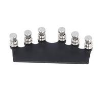 Guitar String Tuning System, Metal Guitar String Tuning Device Ferrule Bridge Plate for 39 Inch Guitars (Black