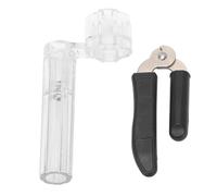 Guitar String Winder Cutter Set Professional Bridge Pin Peg Remover Tool Kit for Restringing Guitar Bass Mandolin Banjo Ukulele Instruments Durable Metal Plastic Construction (I13 Black and