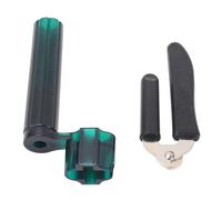 Guitar String Winder Cutter Set Professional Bridge Pin Peg Remover Tool Kit for Restringing Guitar Bass Mandolin Banjo Ukulele Instruments Durable Metal Plastic Construction (I14 Black and Green)
