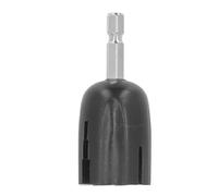 Guitar String Winder Head Drill Bit Plug Peg Puller Durable Resistant Resistant for Folk Guitar Electric Guitar Bass Ukulele Plastic and Metal