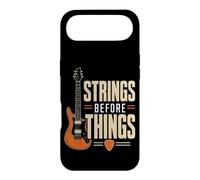 Guitar Strings Before Things Retro Guitarist Gift Case for iPhone Air