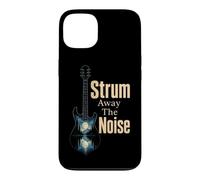 Guitar Strum Away The Noise Nature Guitarist Gift Case for iPhone 13