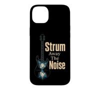 Guitar Strum Away The Noise Nature Guitarist Gift Case for iPhone 14 Plus