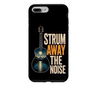 Guitar Strum Away The Noise Nature Guitarist Gift Case for iPhone 7 Plus/8 Plus