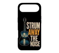 Guitar Strum Away The Noise Nature Guitarist Gift Case for iPhone Air