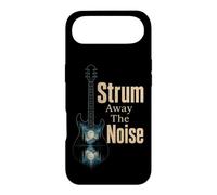 Guitar Strum Away The Noise Nature Guitarist Gift Case for iPhone Air