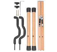 Guitar support, Solid classic beech vertical folding guitar support for the home classroom
