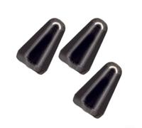 Guitar Switch Tip for LP Style Electric Guitars - Metal 3 Way for toggle Knob for Rhythm Treble Ring Deep Black(3PCS Deep black)