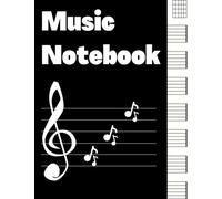 Guitar Tablature Notebook: Music Journal Notation Book for Acoustic or Electric Guitar Music Notes- Great Gift for Teens-Blank Guitar Tab Manuscript Paper