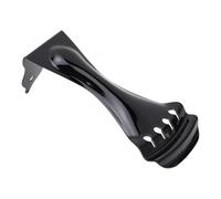 Guitar Tailpiece Alloy Professional 4 String Resonator Replacement Black Suitable for All Wooden or Steel Guitars