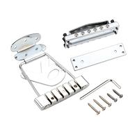 Guitar Tailpiece Bridge Replacement 6 String Electric Guitar Trapeze Tailpiece Bridge Musical Instrument Accessory
