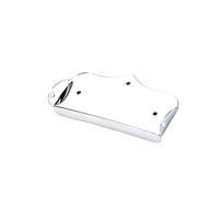 Guitar Tailpiece Metal Box Guitar Tailpiece 3 String Box Guitar Tailpiece Replacement Instrument Accessory