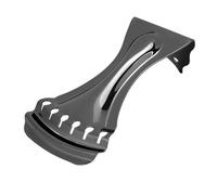 Guitar Tailpiece Replacement with Excellent Metal Material, High Compatibility, and Easy Installation, Improve Pitch, Volume, and Delay for 6 String Resonator Guitar (Black)