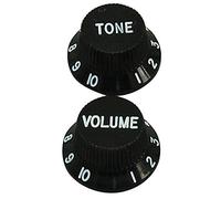Guitar Tech GT CONTROL KNOBS- BLACK-SET/3-KB240, GT504
