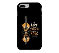 Guitar The Lord Is My Strength And My Song Isaiah 12:2 Gift Case for iPhone 7 Plus/8 Plus