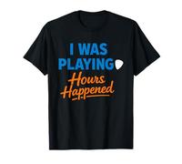 Guitar Time Lost Track of Time Guitarist Humor Flow Music T-Shirt