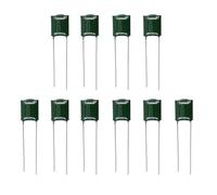 Guitar Tone Capacitor for Electric Guitar Bass 10 Pack | Polyester,100V,10 capacitors,sizes 29x6x2mm to 31x78x4mm,for electric guitar or bass volume control mod