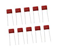 Guitar Tone Capacitors CBB22, Pack of 10, Metallized Polypropylene Film Capacitors for Electric Guitar Parts & Repair- 683J